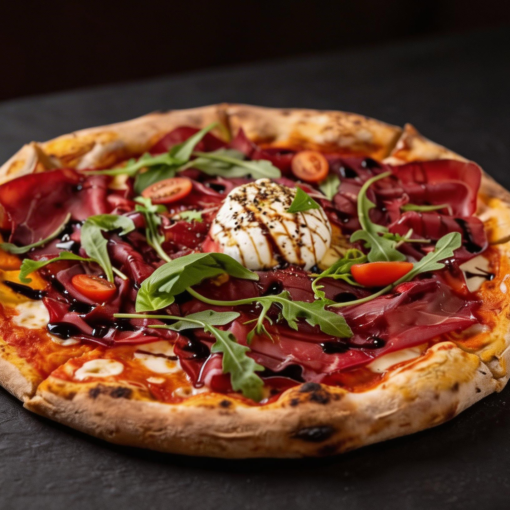 La Fattoria Antibes · Pizza Napolitaine